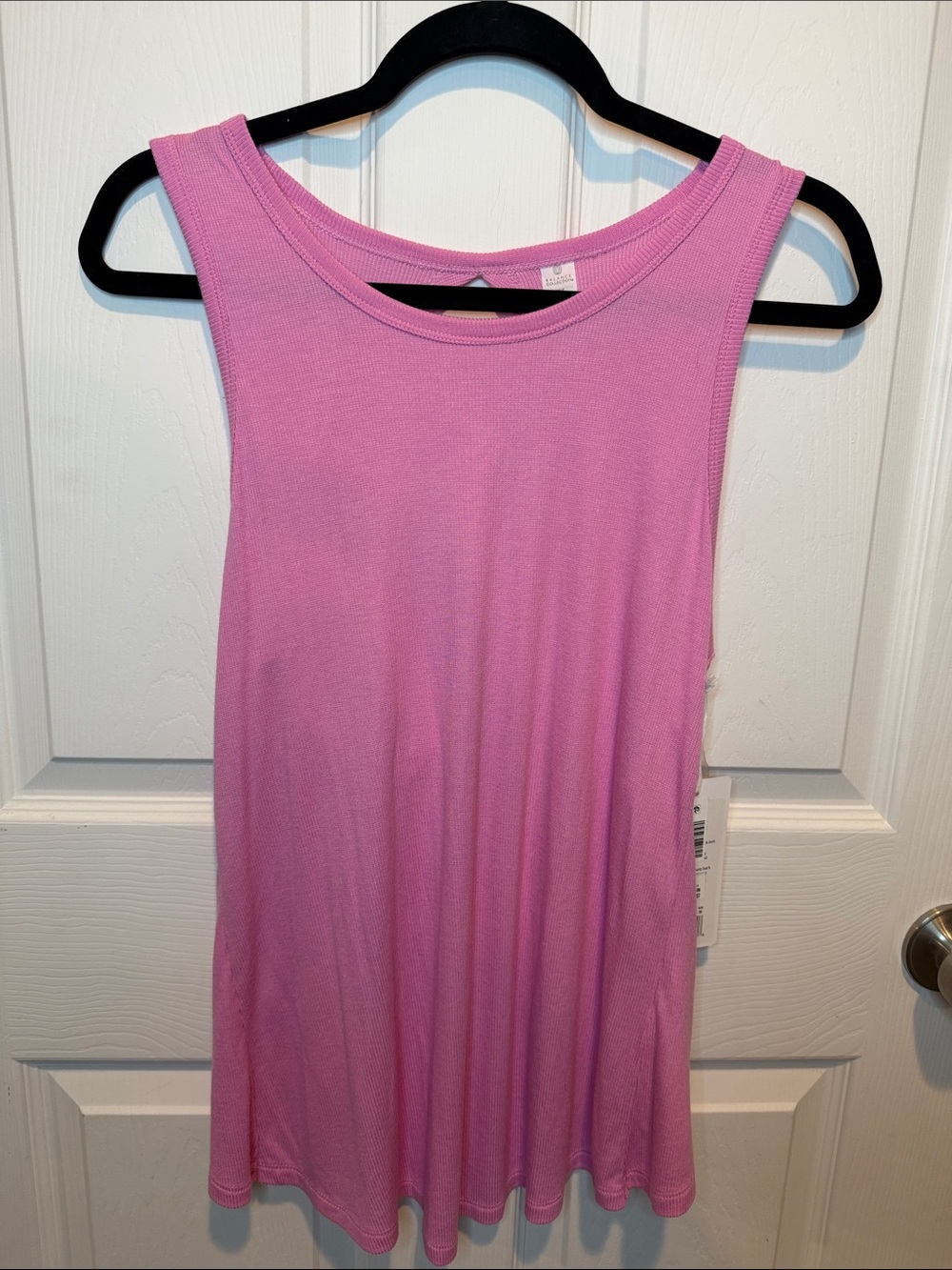 Balance Collection Women's Pink Sleeveless Tank Top